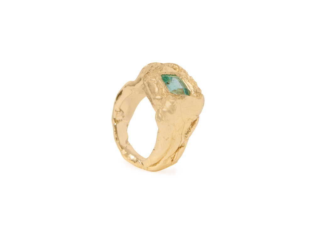 emerald signet ring — Alice Waese